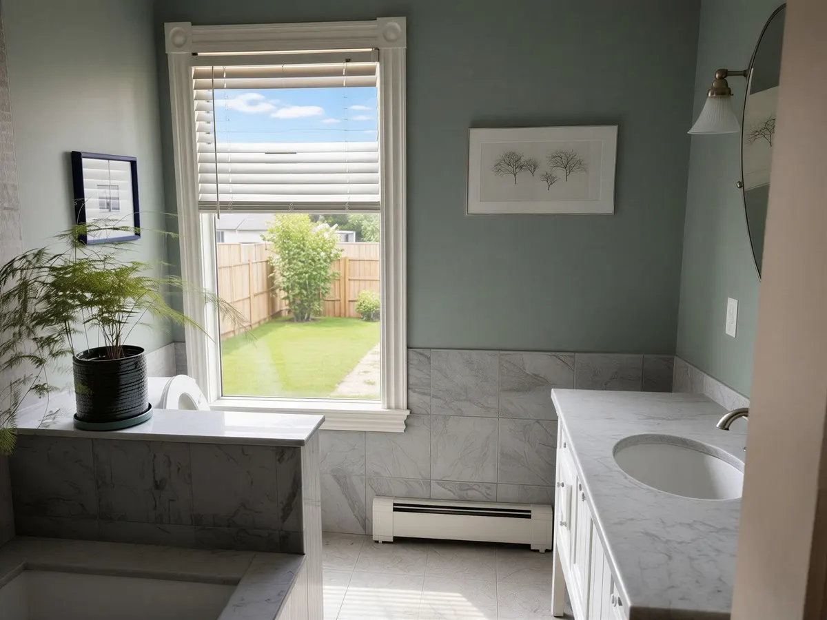 Walk in Shower bathroom design in Saugus, MA